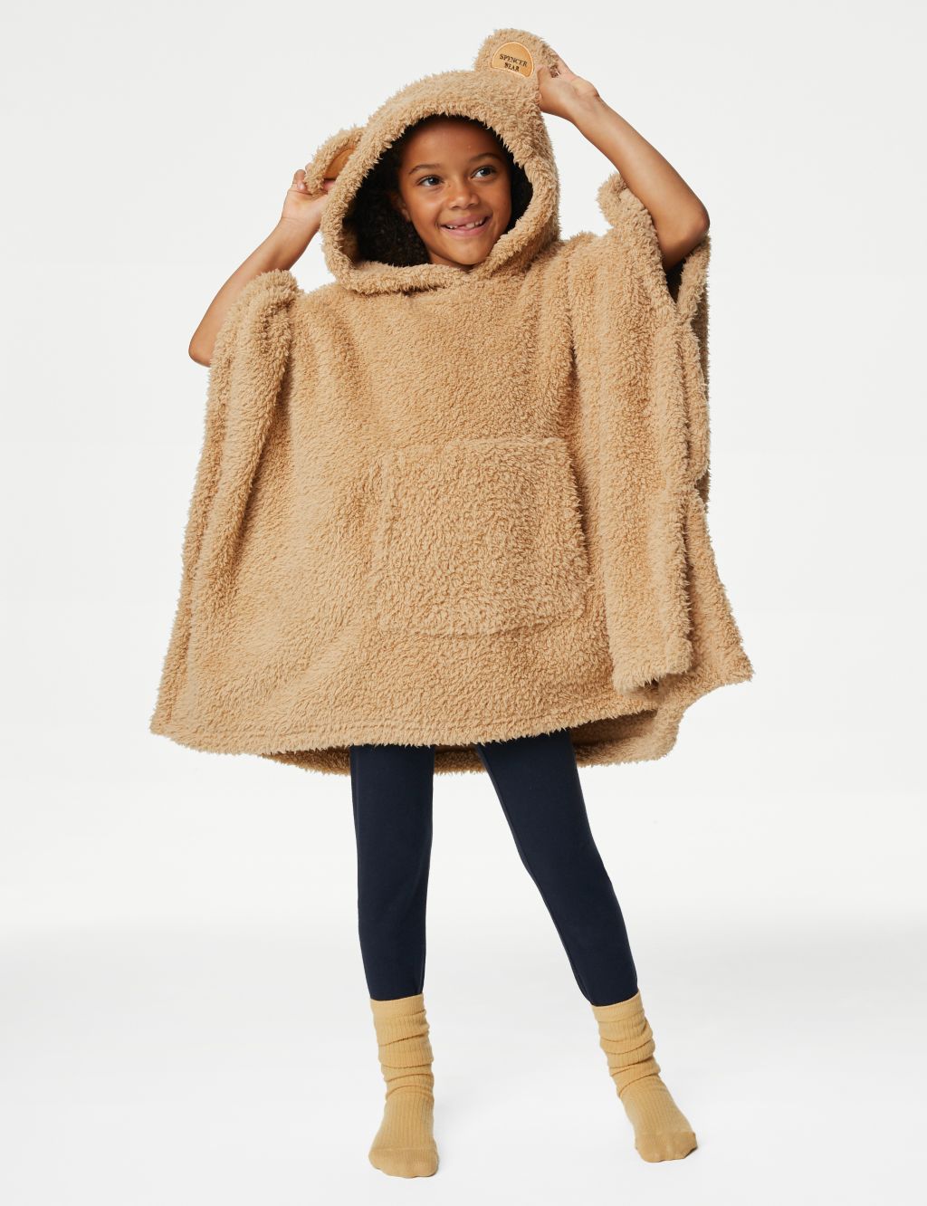 Spencer Bear™ Hooded Blanket