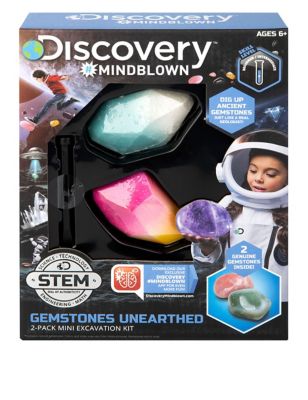 Discovery #Mindblown Mini Gemstone Excavation Kit (6+ Yrs)