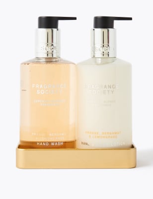 Orange, Bergamot & Lemongrass Hand Wash and Lotion Gift Set