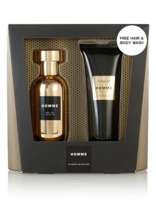 Mens designer discount perfume gift set