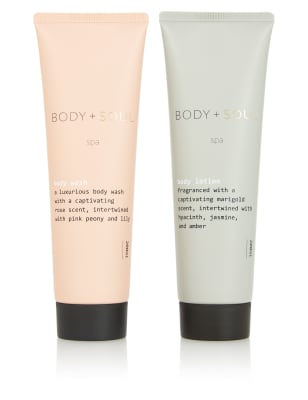 Body Lotion & Shower Gel Set | M&S Collection | M&S