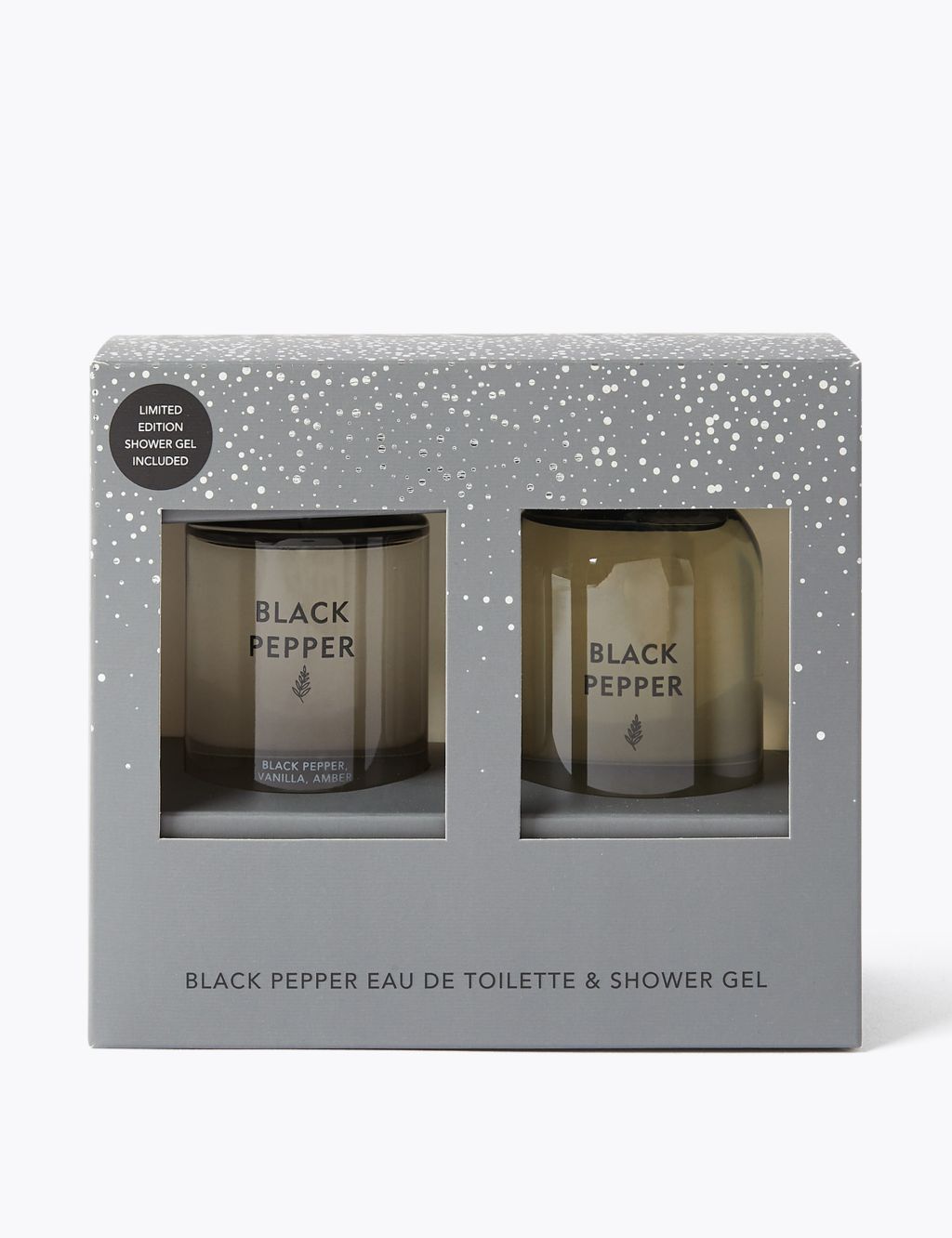 Black Pepper Eau De Toilette and Shower Gel Gift Set