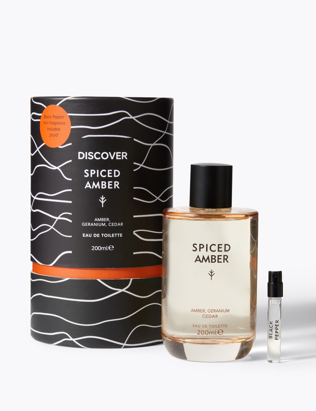 Spiced Amber Eau De Toilette 200ml