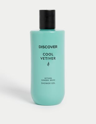 Discover Mens Cool Vetiver Shower Gel 300 ml