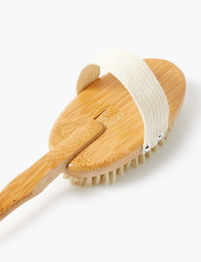 Bamboo Two in One Long Body Brush