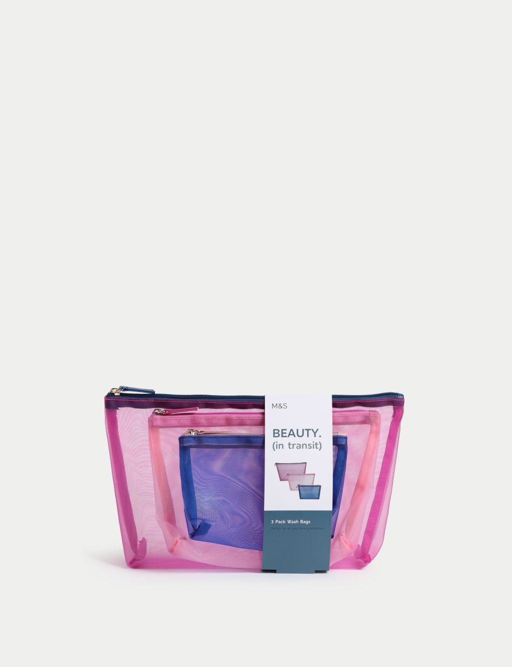 type A Delicates Laundry Wash Bag Set, 3-pc