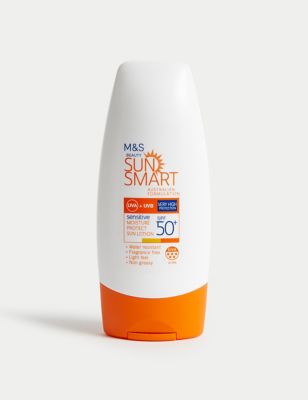 Sun Smart Sensitive Moisture Protect Sun Lotion SPF50+ 200ml