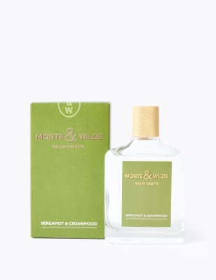 Monte & Wilde Men's Bergamot & Cedarwood Eau De Toilette 100ml