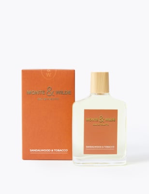 Monte & Wilde Men's Sandalwood & Tobacco Eau De Toilette 100ml