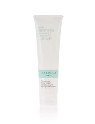 Cleansing Face Wash Sensitive Skin 150ml | Formula | M&S