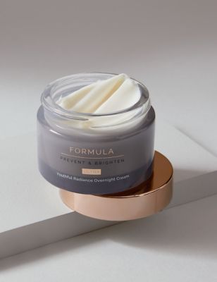 Formula Womens Prevent & Brighten Youthful Radiance Overnight Cream 50ml