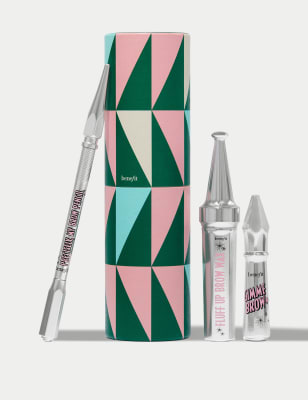 Image of Benefit Fluffin Festive Brows Precisely my Brow Pencil & Brow Gels Gift Set Shade 2.5 (Worth £73.50) - 1SIZE - Brown, Brown