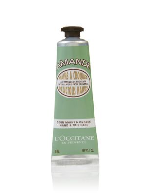 L'Occitane Womens Mens Almond Delicious Hand & Nail Care 30ml