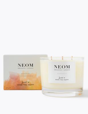 Neom Womens Happiness 3 Wick Candle 420g