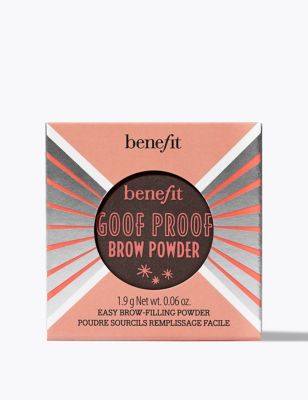 Benefit Goof Proof Brow Powder 1.9g - Dark Beige, Dark Beige,Light Sand,Natural,Cocoa,Beige,Light Be