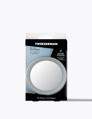 Tweezerman Women's LED 15x Mini Mirror