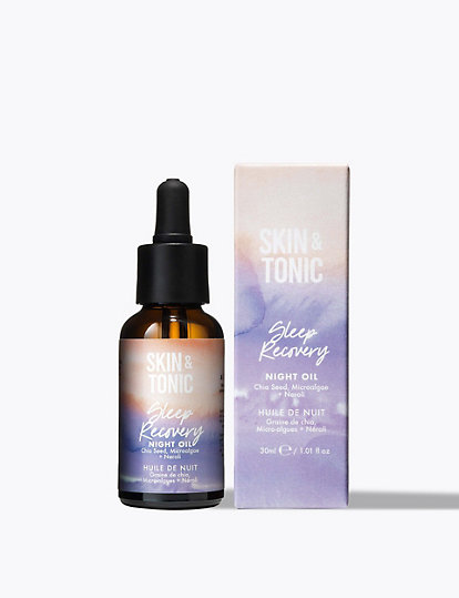 skin & tonic sleep recovery night oil 30ml - 1size
