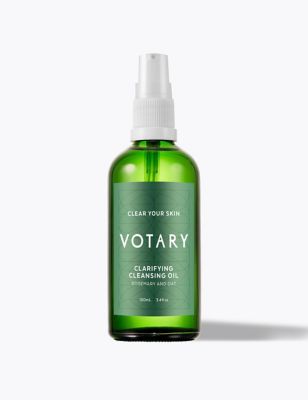 Votary Womens Mens Clarifying Cleansing Oil 100ml