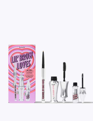 Lil' Brow Loves Mini Brow Set Shade 2 Warm Golden Blonde (Worth £40.68), 6.04ml