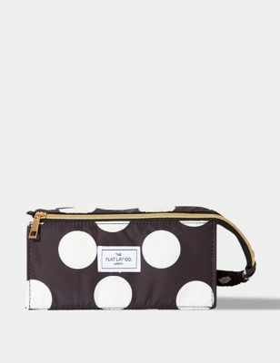 The Flat Lay Co. Makeup Box Bag in Double Spots