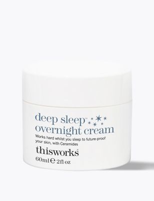 This Works Womens Mens Kids Deep Sleep Overnight Cream 60ml