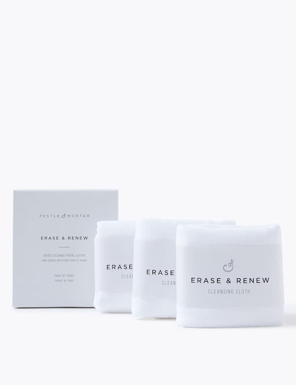 Erase and Renew-Double Cleanse Facial Cloths