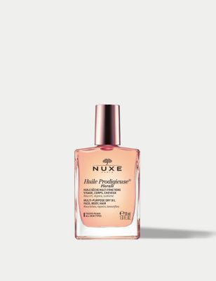 Nuxe Womens Huile Prodigieuse Florale Multi-Purpose Dry Oil for Face, Body and Hair 30ml