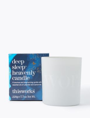 This Works Womens Mens Kids Heavenly Candle 220g