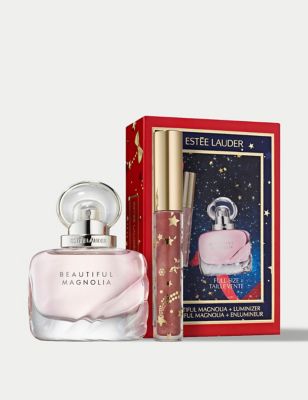 Este Lauder Womens Beautiful Magnolia Duo Eau de Parfum Gift Set 32.7ml
