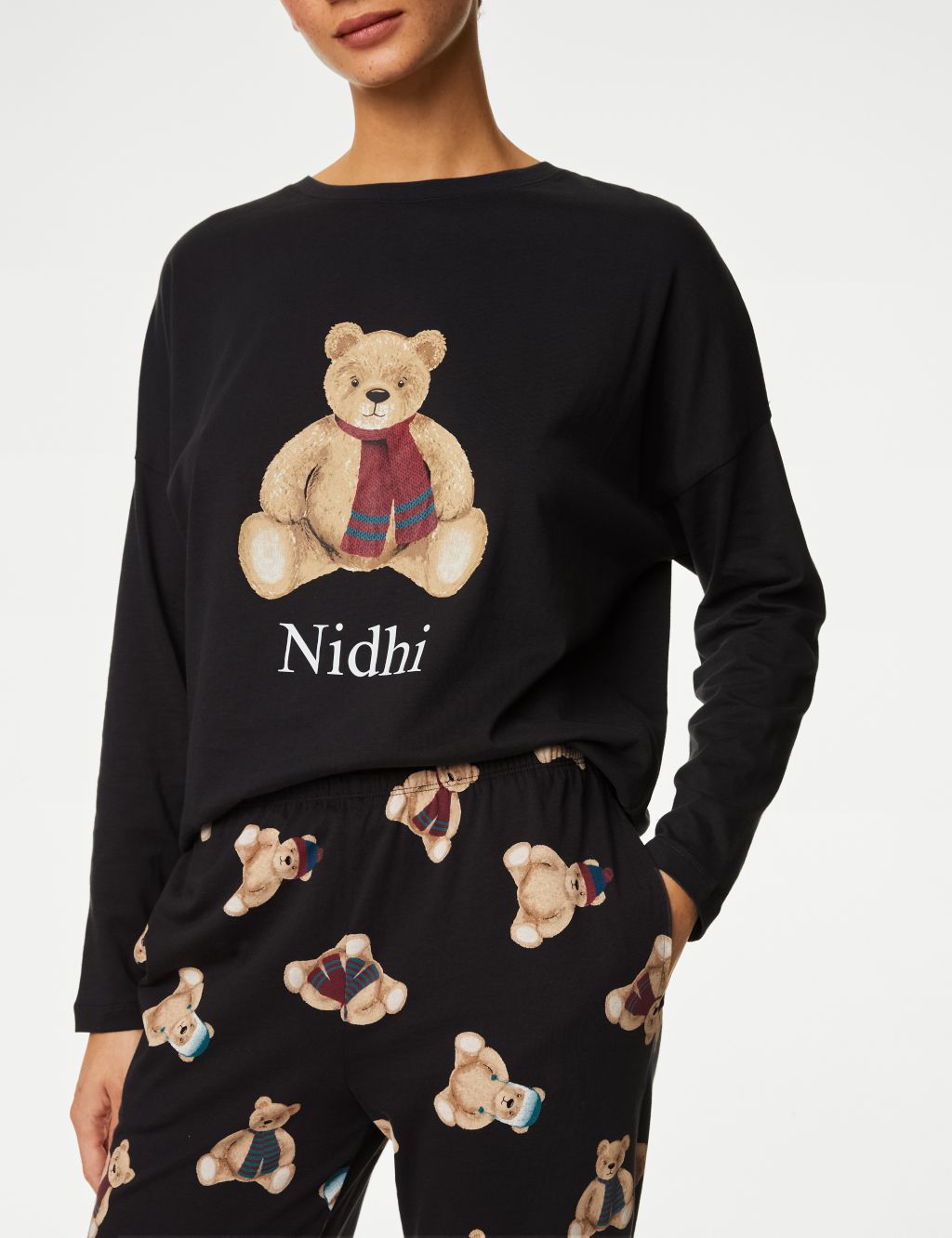 Personalised Women's Spencer Bear™ Pyjama Set image 5
