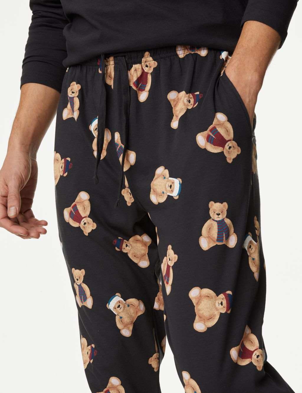 Personalised Men's Spencer Bear™ Pyjama Set image 4