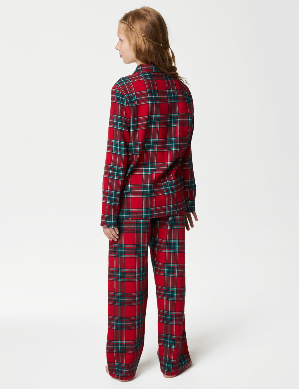 Personalised Kids' Checked Pyjamas Set (1-16 Yrs) image 4