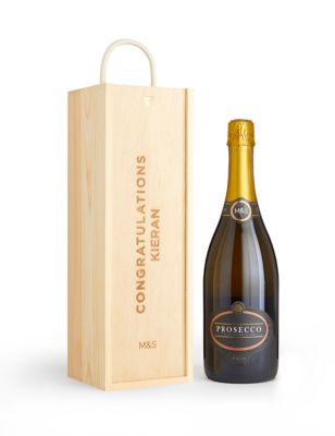 M&S Personalised Prosecco Magnum Gift - Natural, Natural