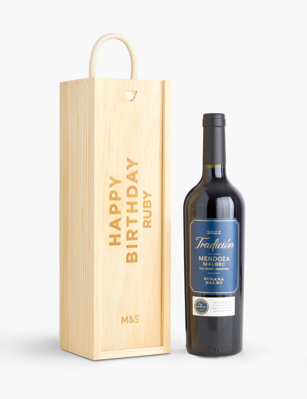 Personalised M&S Collection Susana Balbo Malbec Gift
