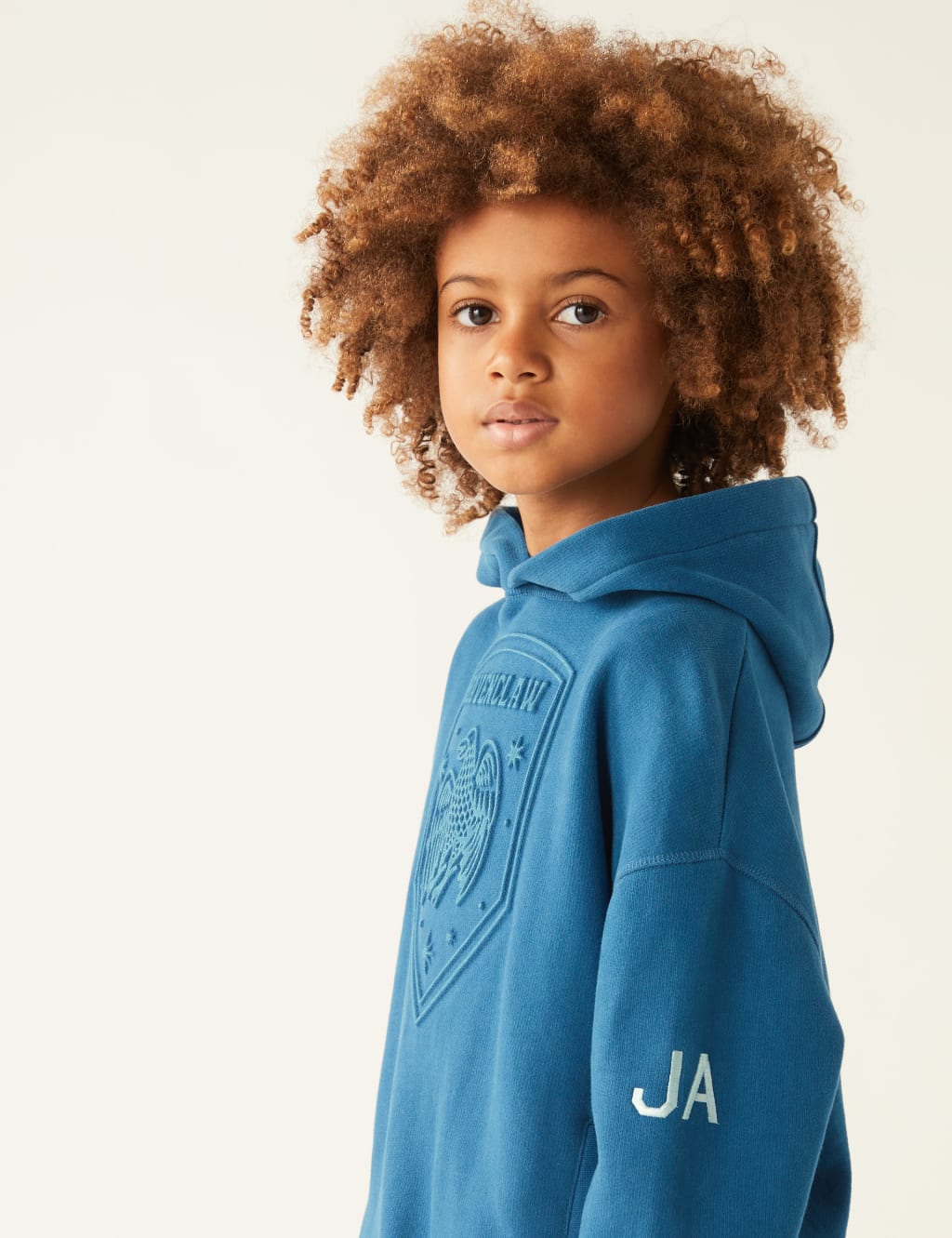 Personalised Kids' Ravenclaw™ Hoodie (6-16 Yrs) image 3