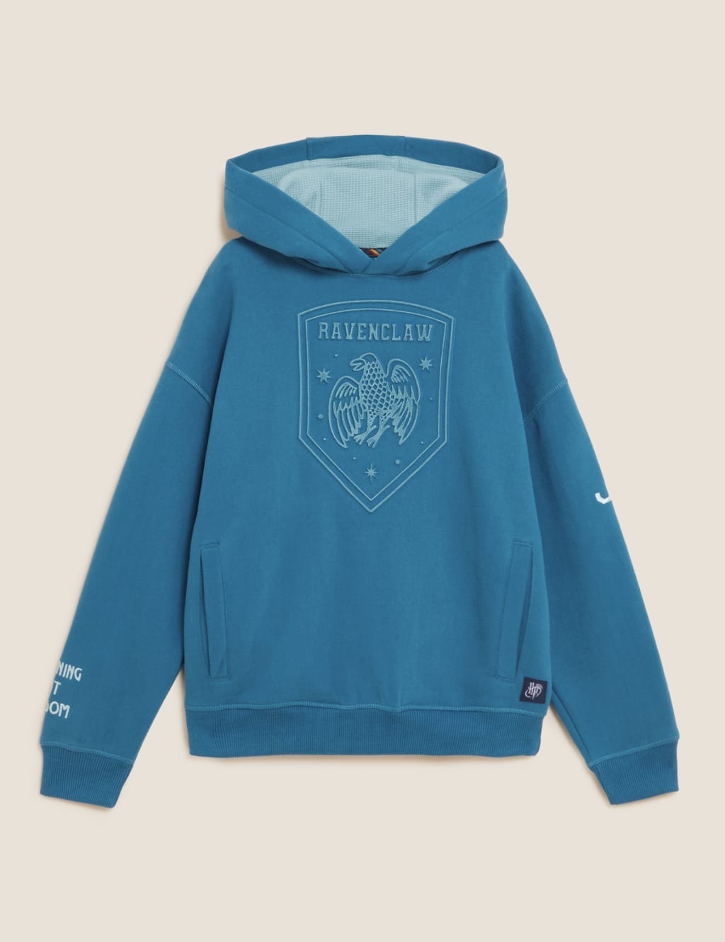 Personalised Kids' Ravenclaw™ Hoodie (6-16 Yrs) image 2