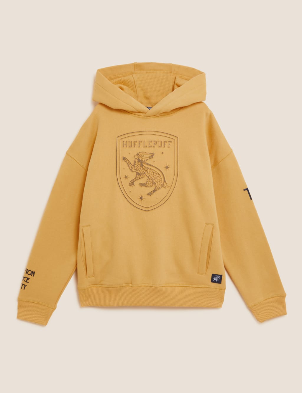 Personalised Kids' Hufflepuff™ Hoodie (6 - 16 Yrs) image 2