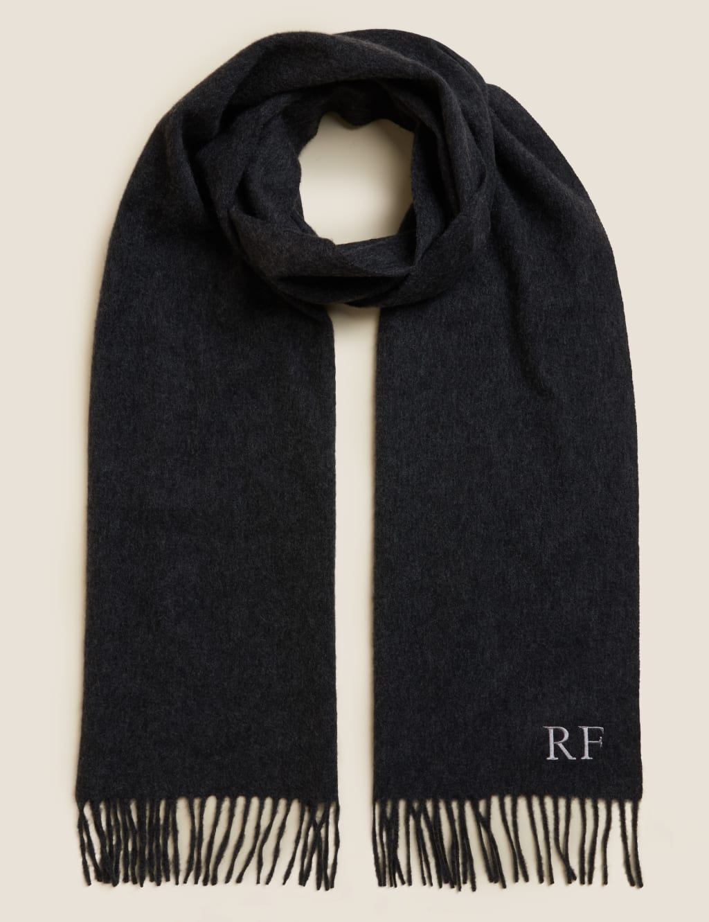 Personalised Men's Pure Cashmere Scarf image 1