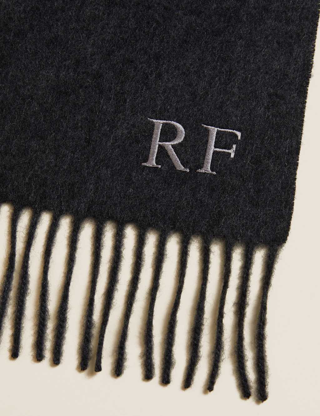 Personalised Men's Pure Cashmere Scarf image 2