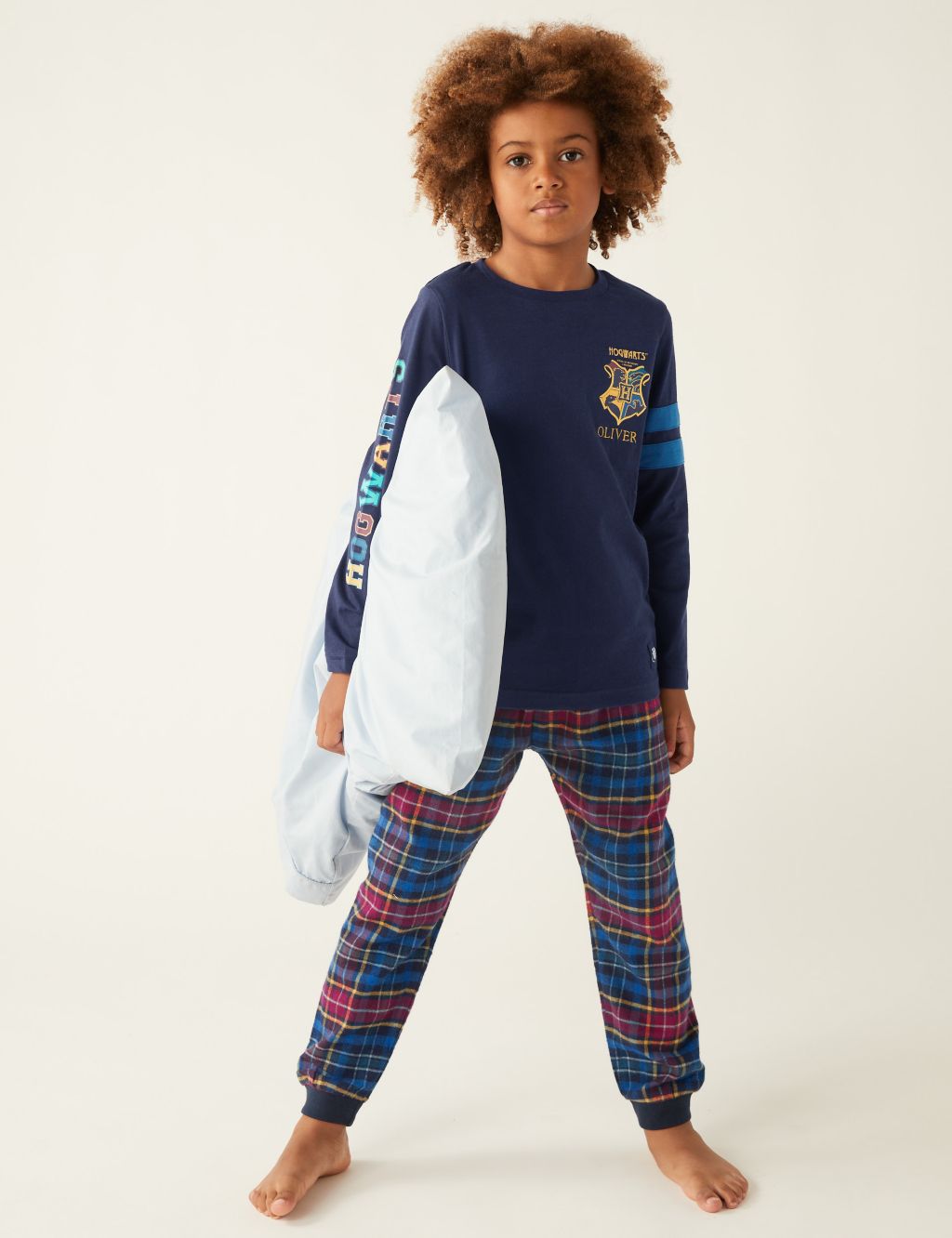 Personalised Kids' Hogwarts Pyjamas (6-16 Yrs) image 1