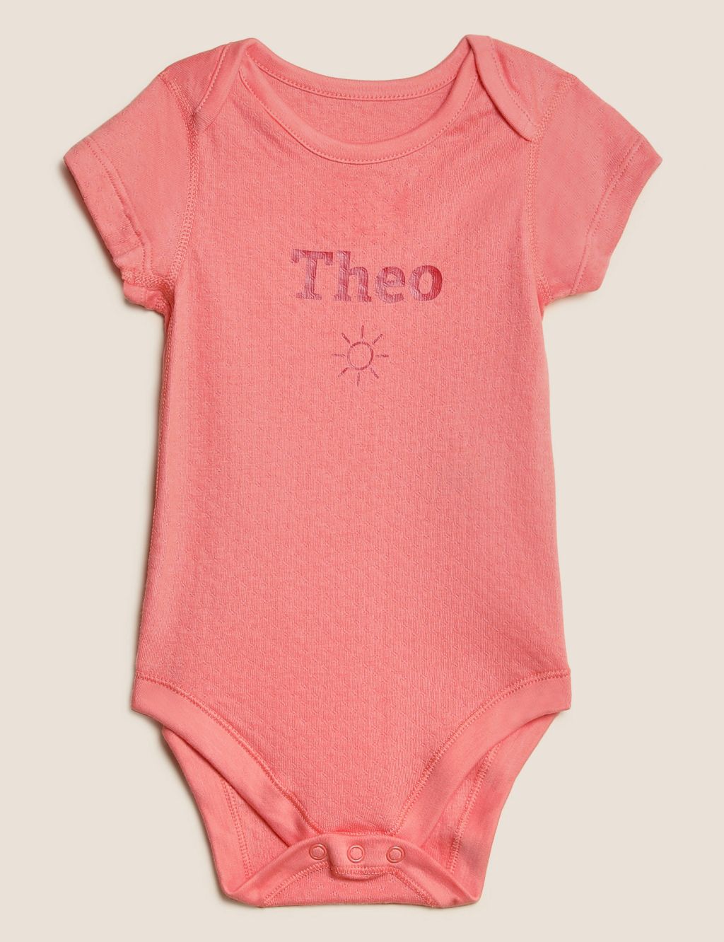 Personalised Kids' Pointelle Bodysuits (6½lbs-3 Yrs) image 1