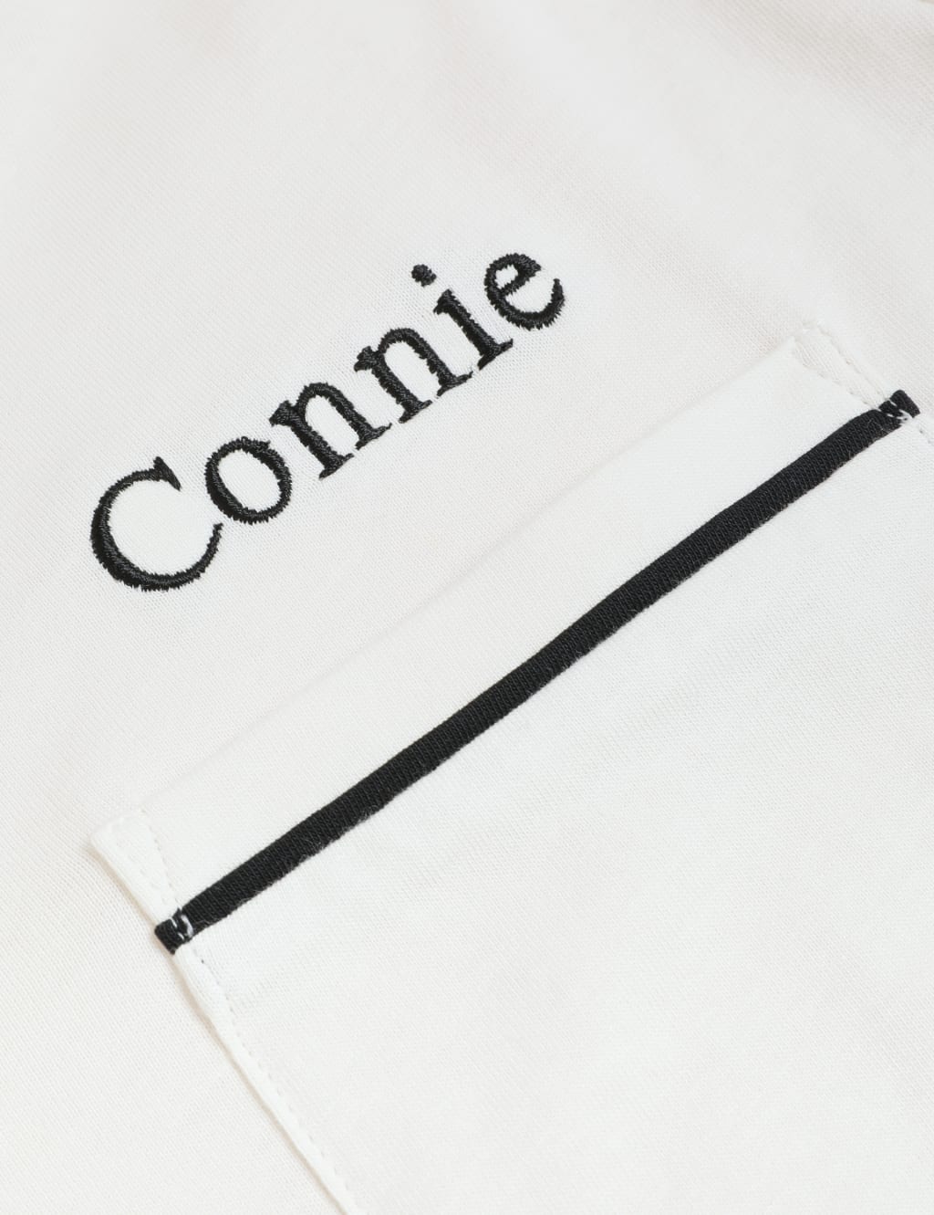 Personalised Women's Cotton Modal Short Nightshirt image 3