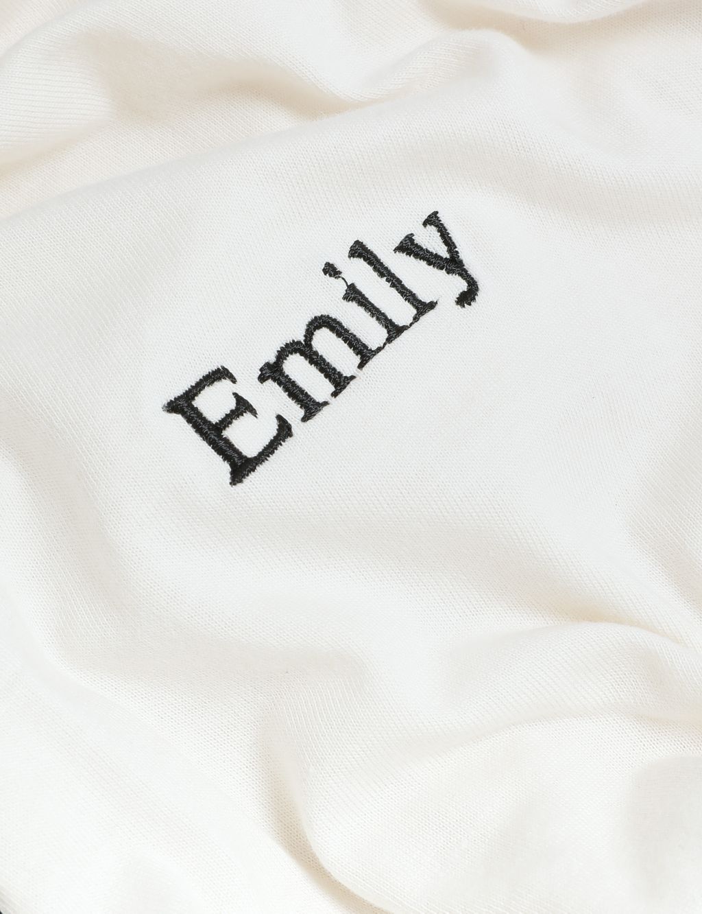 Personalised Women's Cotton Modal Short Dressing Gown image 3