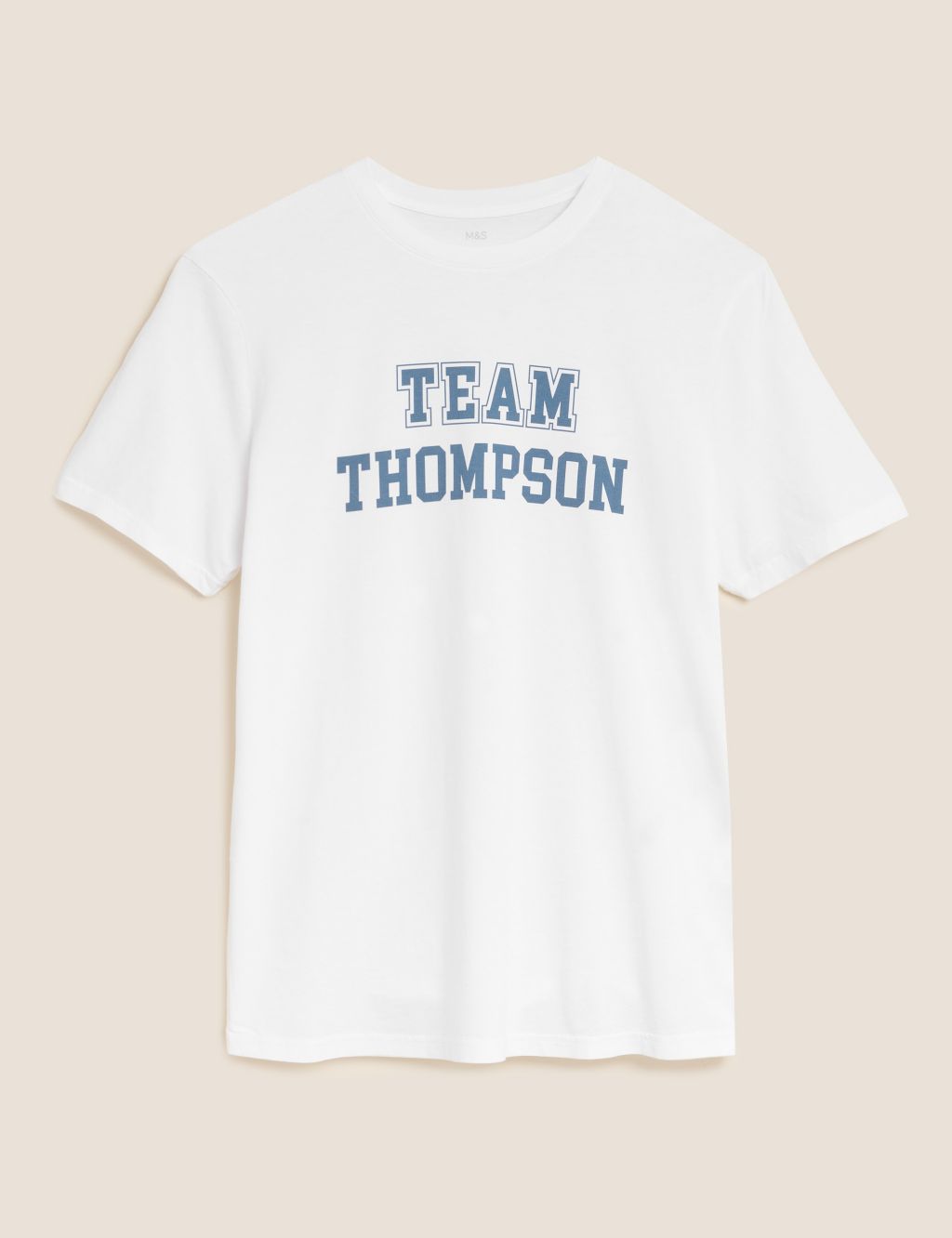 Personalised Organic Cotton Team T-Shirt