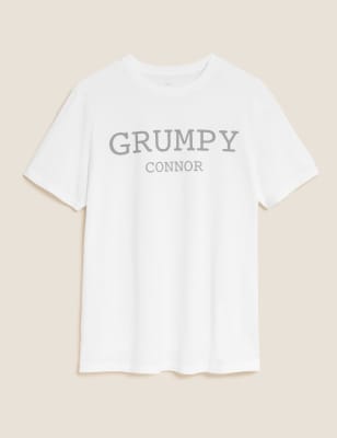 Personalised Organic Cotton Slogan T-Shirt