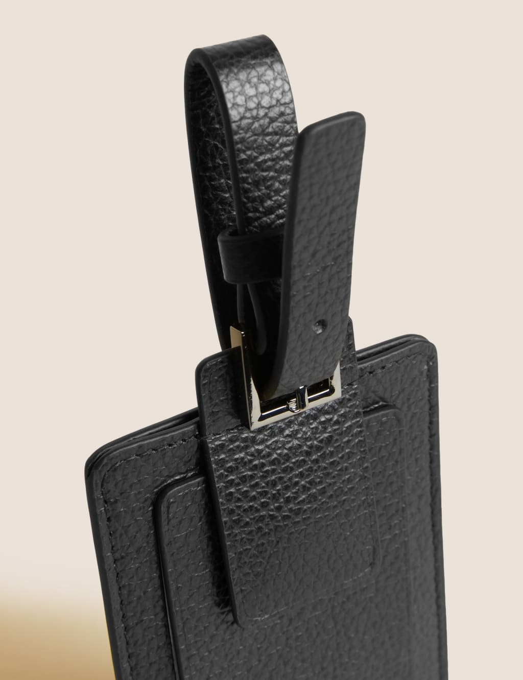 Personalised Leather Luggage Tag image 3