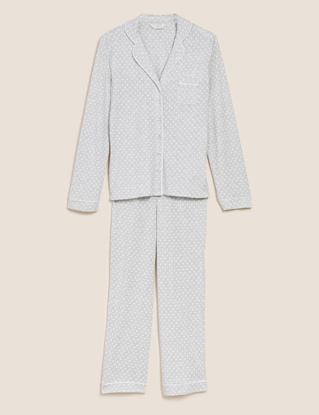 Personalised Women's Cotton Modal Pyjamas image 1