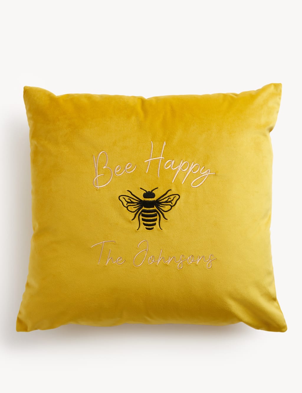 Personalised Velvet Cushion