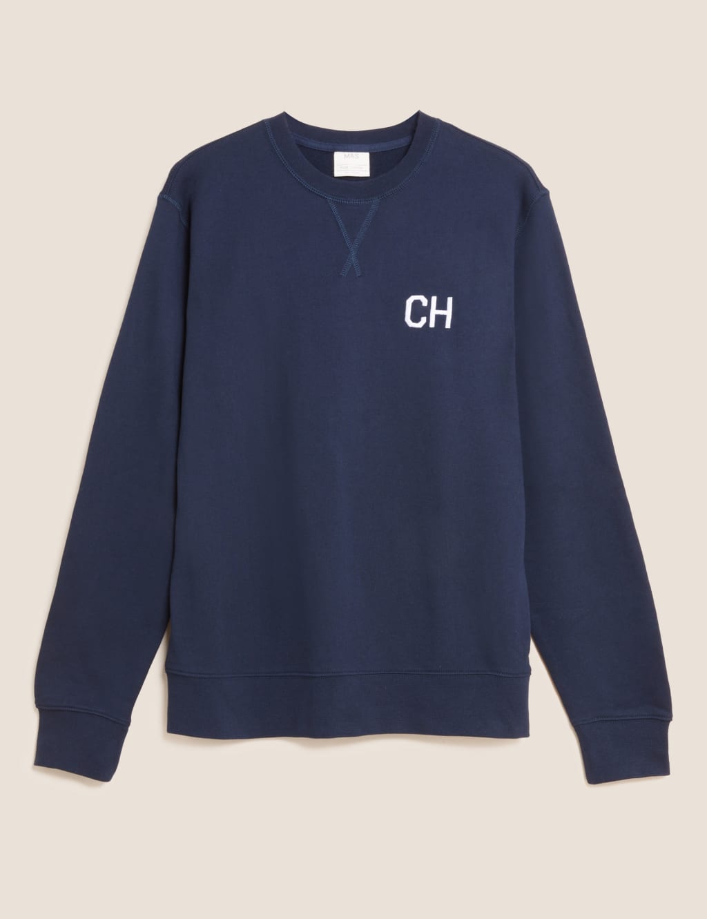 Personalised Men's Crew Neck Sweatshirt