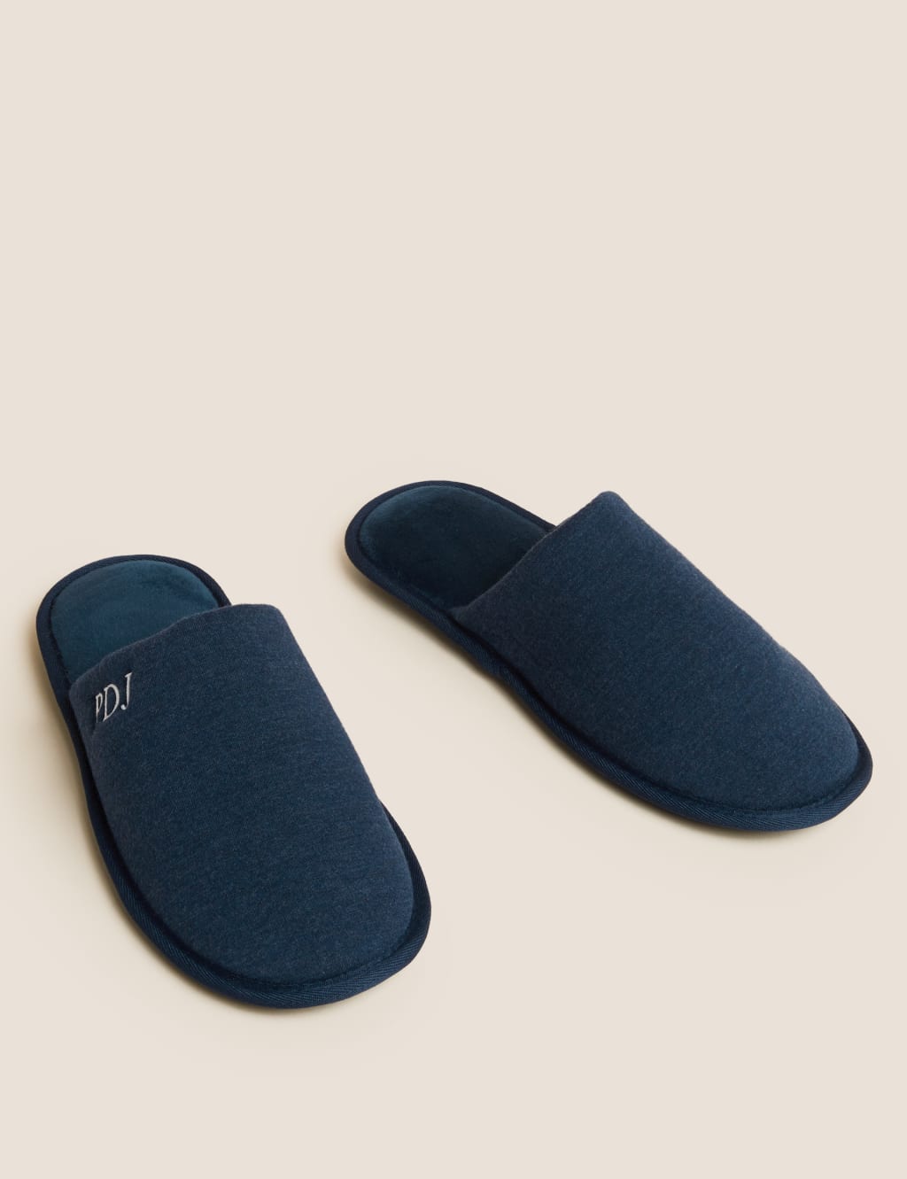 Personalised Jersey Mule Slipper